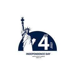 United States Independence Day, 4th of July American Freedom, suitable for backgrounds, t-shirts, clothes, posters, and others
