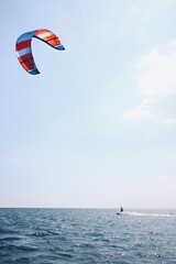 Kitesurfing portrait mobile