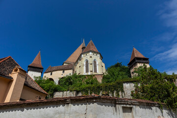 Fototapeta na wymiar Biertan Fortified Church, The Late-Gothic Masterpiece of Saxon Transylvania