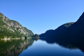 Fototapeta premium lake in the mountains