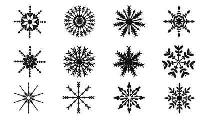 Schneeflocken Ornamente