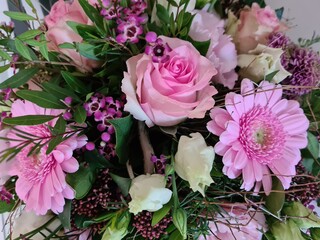 Rosa Blumenstrauß