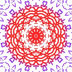 Floral pattern design for decoration.