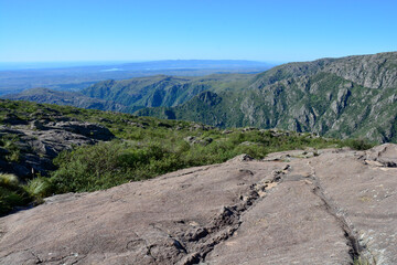 Quebrada del Condorito  National Park landscape,Cordoba province, Argentina