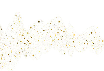 Light gold glitter confetti background.