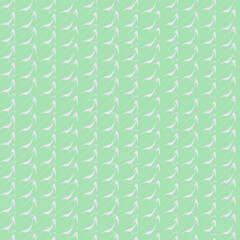 Abstract seamless pattern with pastel pink elements on a gentle green background. For textile, wallpaper, fabric and background.