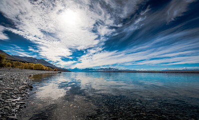 Lake Pukaki, Mt. Cook National Park, New Zealand