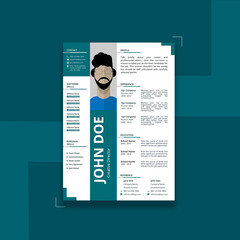Creative Modern Resume Design Template
