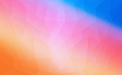 Colorful modern geometrical abstract background