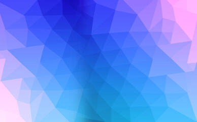 Blue and Purple modern geometrical abstract background