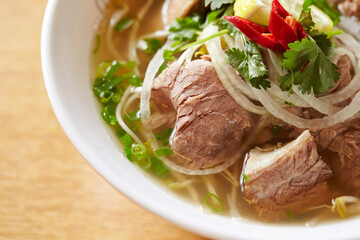 Pho noodle, Vietnamese rice noodle 