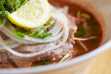 Pho noodle, Vietnamese rice noodle 