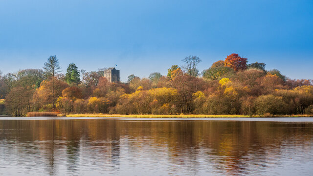 Autumn colours at Mugdock Country Park near Glasgow