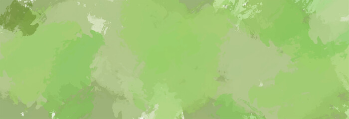 Green watercolor background for textures backgrounds and web banners design