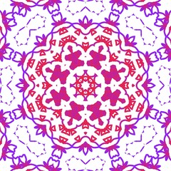 Floral pattern illustration design.