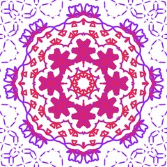 Floral pattern illustration design.