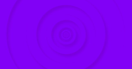 Image of purple concentric circles pulsating on seamless loop