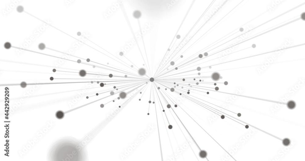 Poster image of detailed plexus structure 4k