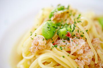 pasta with sauce