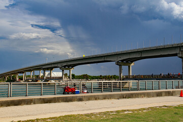 Fototapeta na wymiar Bridge at San Sebastian