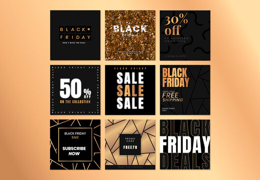 Black Friday Sale Layout