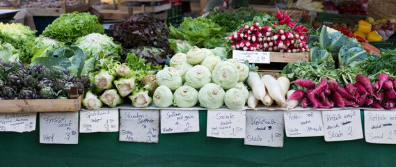 Marktgemüse