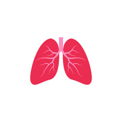 lungs icon vector