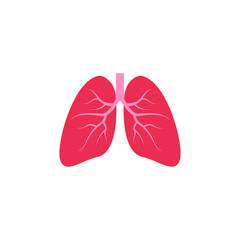 lungs icon vector
