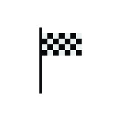 race flag icon design template