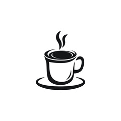 coffee logo icon design template vector