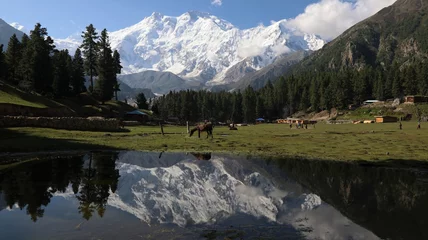 Crédence en verre imprimé Nanga Parbat Mont Nanga Parbat Pakistan