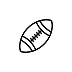 American football Icon design template vector