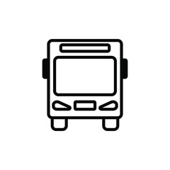 bus icon design template vector