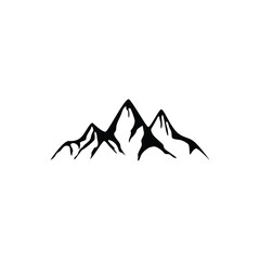  mountain logo icon design template vector