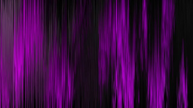 Abstract aurora borealis gradient blue, purple, red, yellow, green lines. Motion. Multi colored Northern Lights moving slowly on black background.