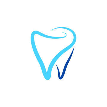 dental care logo icon design template vector