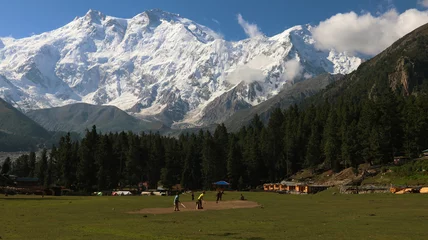 Fotobehang Nanga Parbat Nanga Parbat berg - Killer berg