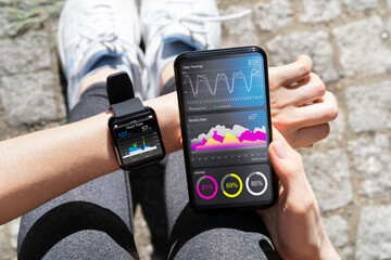 Smart Watch Health Gadget For Running