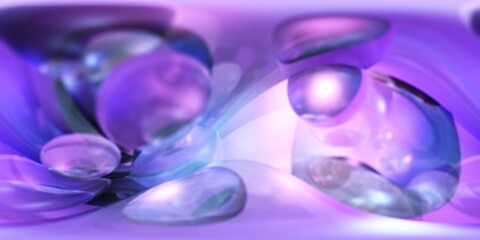 kaleidoscope, HDRI, environment map , Round panorama, spherical panorama, equidistant projection, panorama 360, Multicube, abstract background, 3d rendering