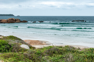 Monumento Natural Municipal da Galheta, Florian&oacute;polis, Santa Catarina.