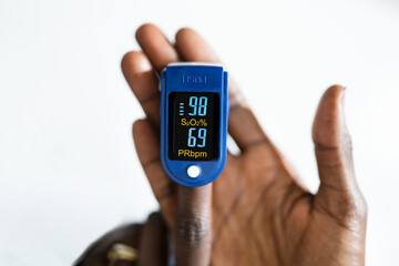 African Hand Pulse Heart Rate