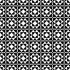 floral seamless pattern background.Geometric ornament for wallpapers and backgrounds. Black and white 

pattern. 
