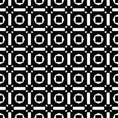 floral seamless pattern background.Geometric ornament for wallpapers and backgrounds. Black and white 

pattern. 