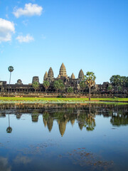 Fototapeta premium アンコールワットの景色