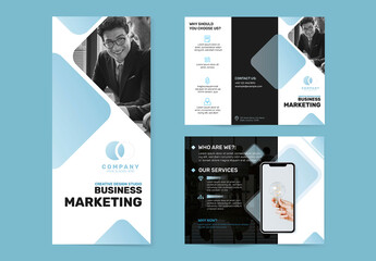Business Brochure Template for Marketing Company