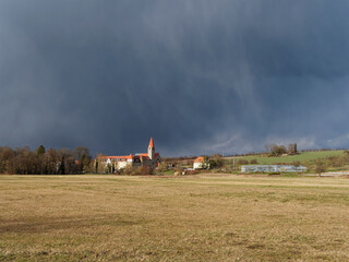 Kloster St. Ludwig bei Wipfeld, Landkreis Schweinfurt, Unterfranken, Franken, Bayern, Deutschland
