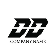  DD Logo Design Vector Template. DD Letter Logo Design.