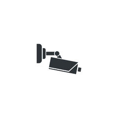 isolated cctv sign icon, vector illustration