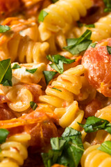 Homemade Trendy Baked Feta Tomato Pasta