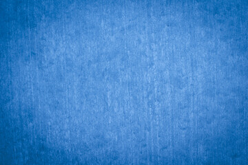 blue cotton fabric with a visible texture